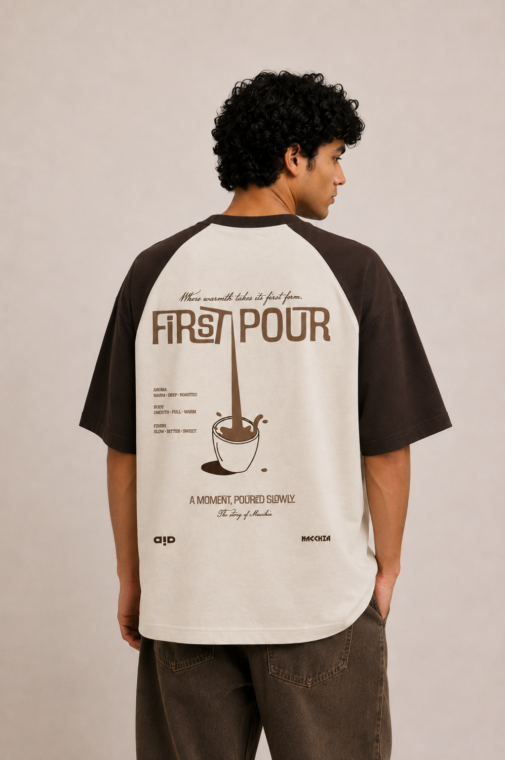 FIRST POUR RAGLAN OVERSIZED