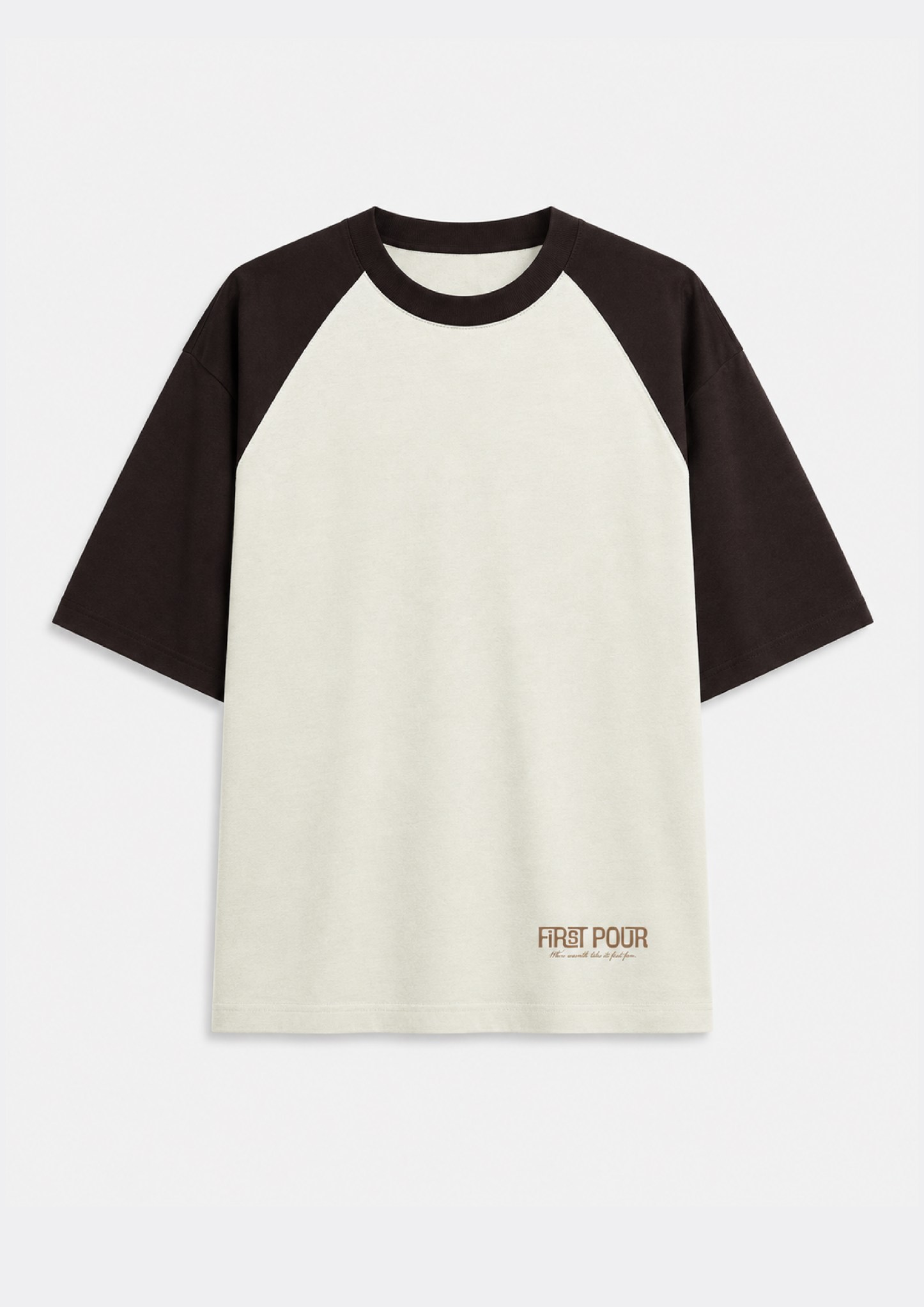 FIRST POUR RAGLAN OVERSIZED