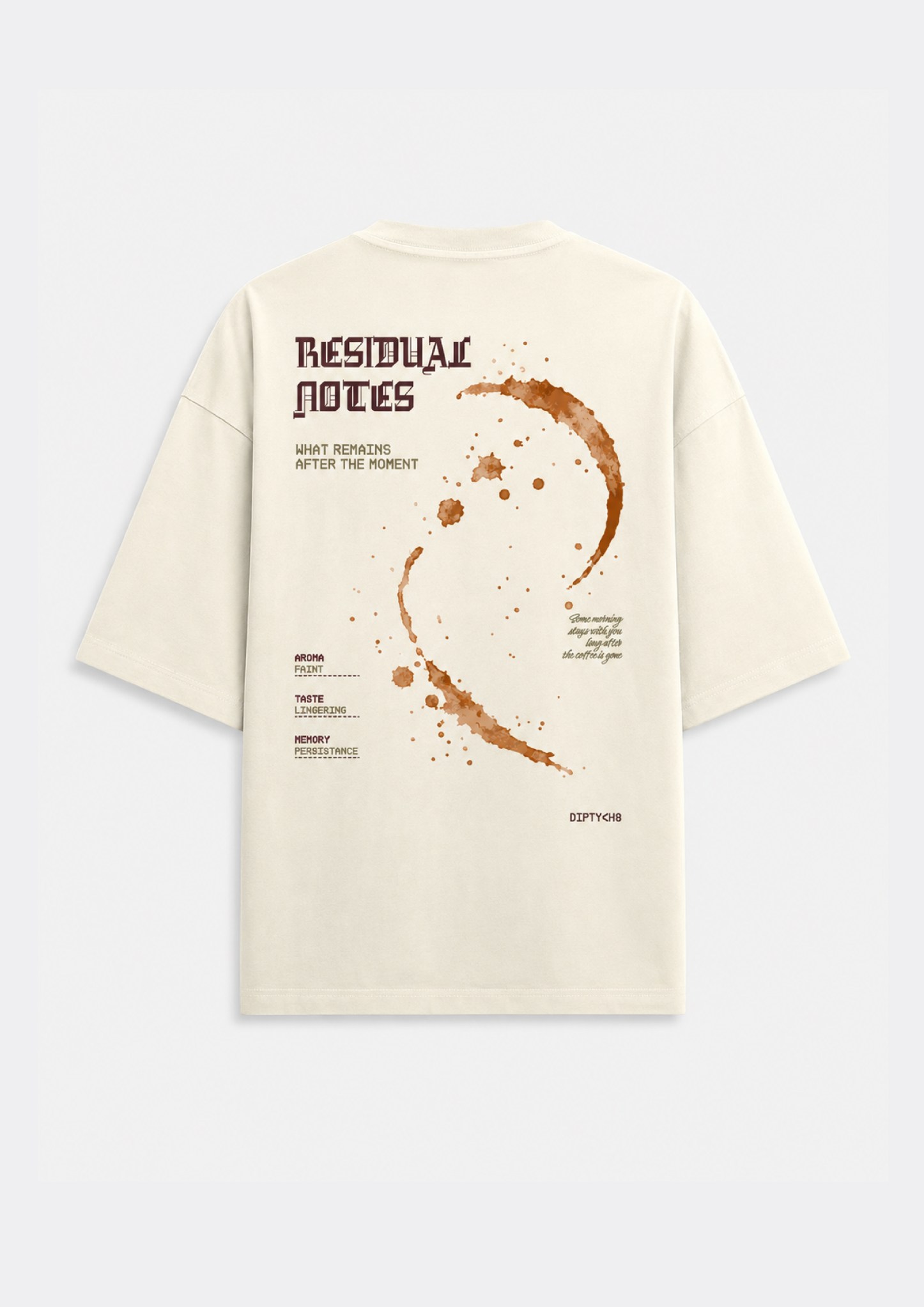 RESIDUAL NOTED OVERSIZED TEE