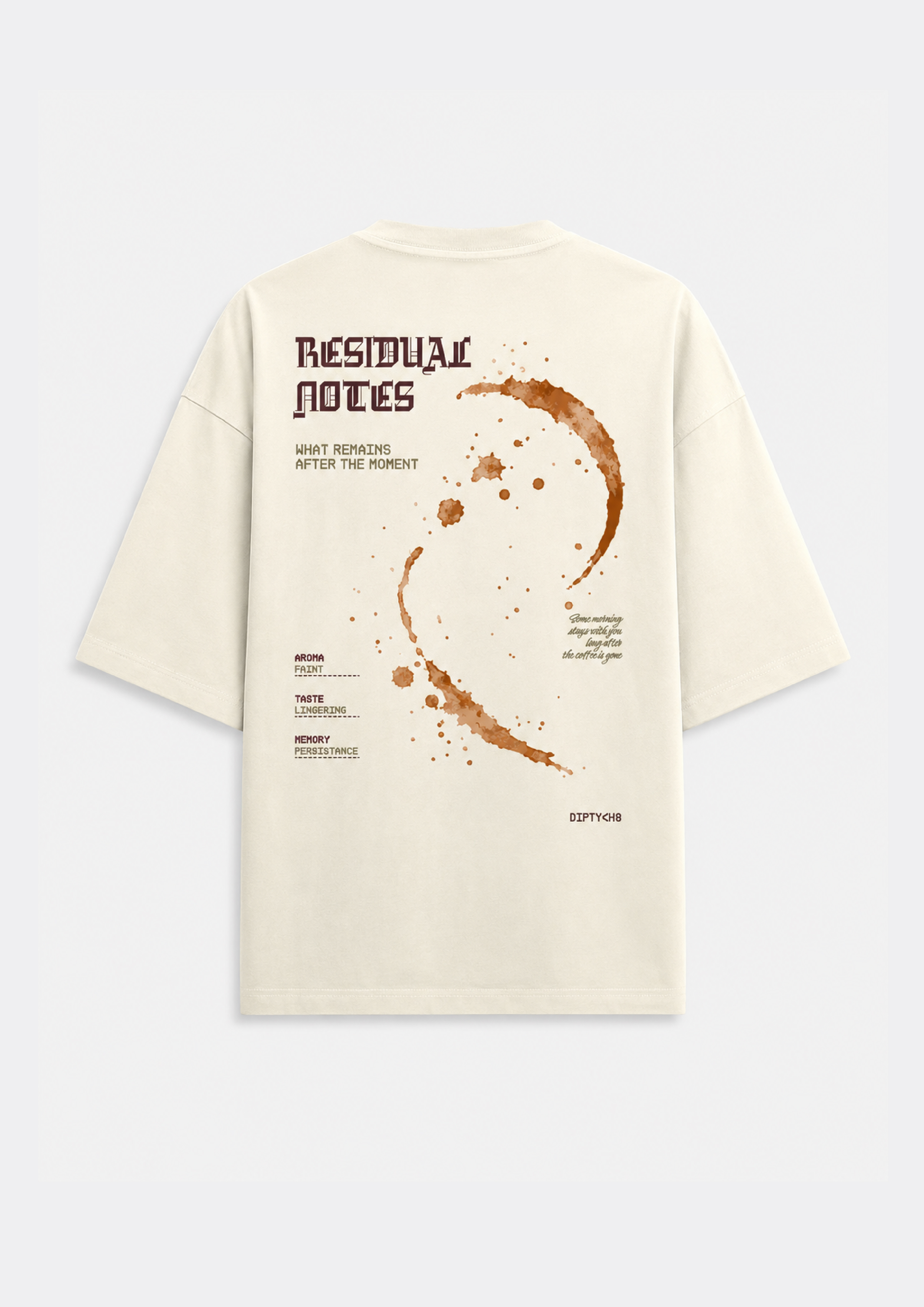 RESIDUAL NOTED OVERSIZED TEE - Image 2